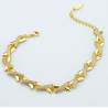 Bracciale Bottega Boccadamo BBR151D placcato oro giallo intreccio in parte liscia e in pavè di zirconi