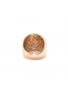 anello argento swarovski cuori Doma in Argento 925% Colore Rosè Interno Cuore con Swarovski cod: Z20/4R