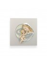 Leader Argenti - Pannello Rilievo Madonna con Bambino colorato dettagli in argento COD: 9509125C