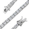 DOMA - Tennis 4 griffe in Argento 925% e Zirconi dimensioni 3.0mm COD: TK4.0Z18