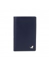 SAVOIA - Elegante Porta carte donna in pelle colore blu COD: WLS0005MMBL