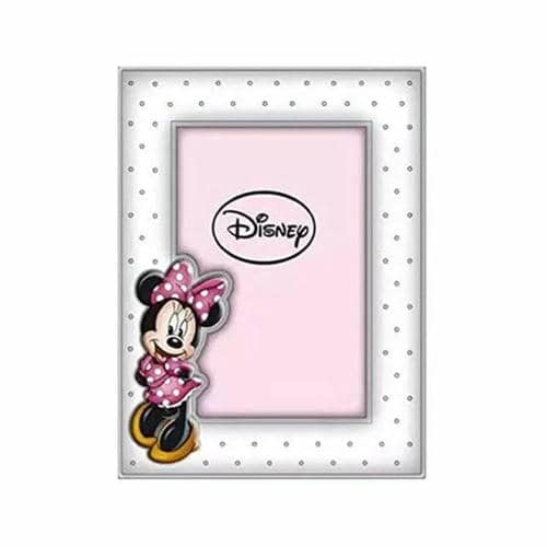 Valenti Cornice Disney Minnie in Argento Laminato Misura 13×18cm COD: D299/4RLA