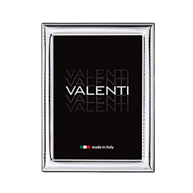 Cornici Valenti Portafoto Bilaminato in argento misura 20x25cm retro Legno cod: 250 6L
