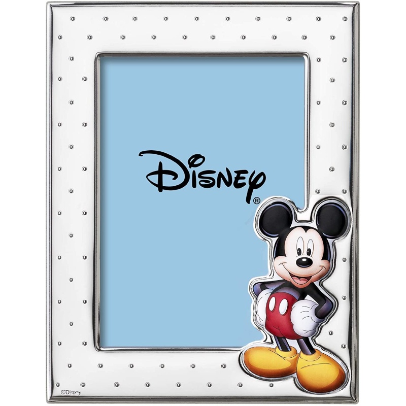 Cornice Topolino Mickey Mouse Portafoto in Argento valenti disney COD:D294/4LC
