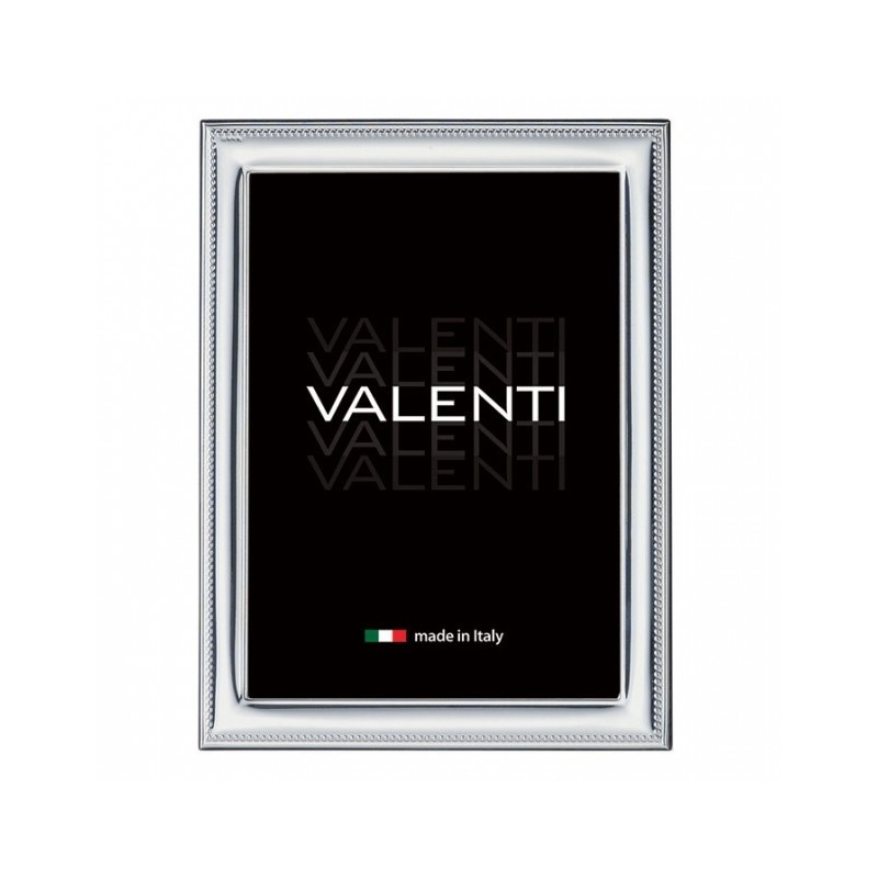 Valenti&Co - Cornice Portafoto bilaminata in Argento. Ideale Come Regalo. Misura 13X18cm cod: 251 4L