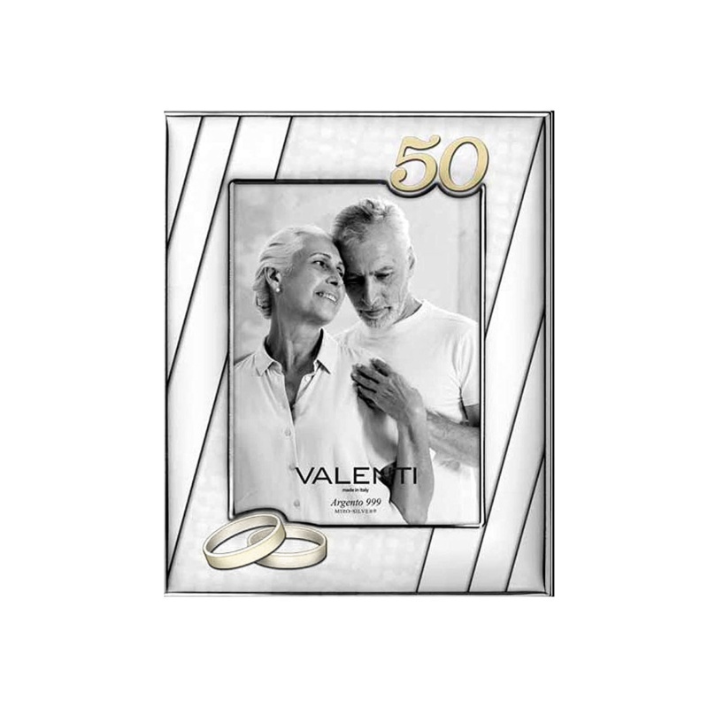 Cornice Portafoto Valenti - 50esimo anniversario di matrimo