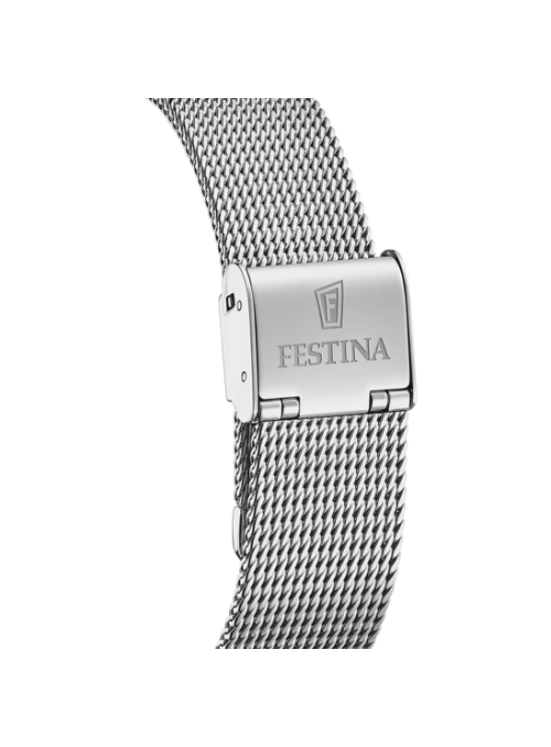 orologio automatico movimento a vista Festina cinturino acciaio cod:  F20534/1