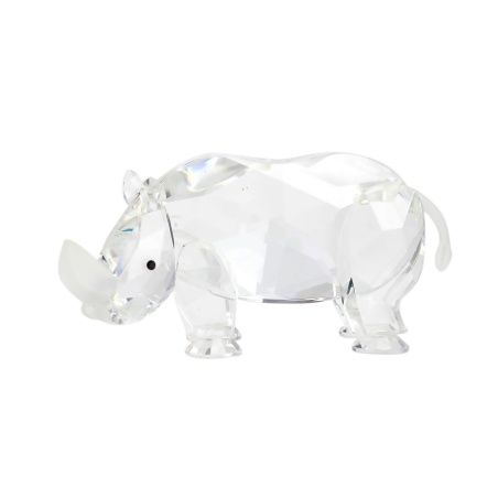 Figura di Rinoceronte in cristallo Swarovski