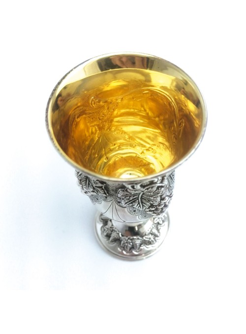 Bicchiere Hazorfim in argento 925% gr71