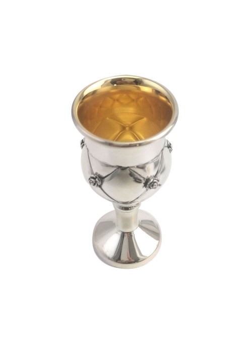 Bicchiere in argento 925% Hazorfim LIQUER  CENTOROSE HZ.9026